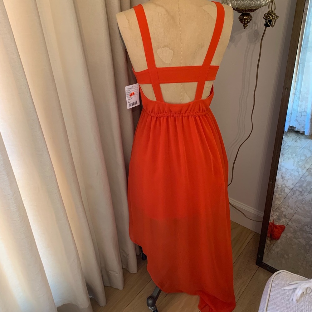 High Low petal skirt Dress